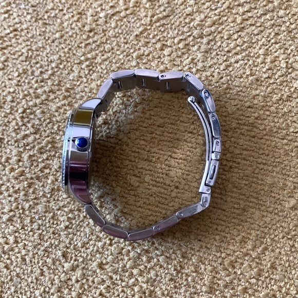 Invicta Women's Blue Wildflower Quartz Watch, Silver, 29091 - Picture 11 of 13